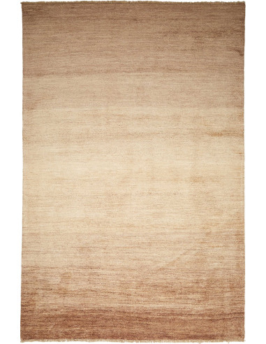 Gabbeh Moderno Pakistan abbronzatura e terra di siena 255x358