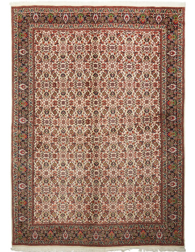 Bidjar Con Seta Persia terra di siena e grano 178x247