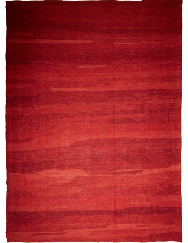 Kilim Persia marrone e marrone rossiccio 389x448