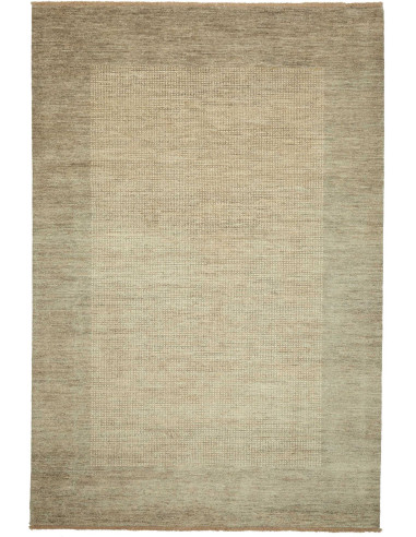 Gabbeh Moderno Pakistan marrone rosato e marrone rosato 194x311