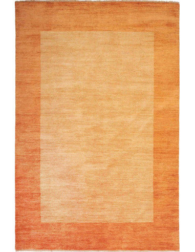 Gabbeh Moderno Pakistan marrone sabbia e perù 78x124