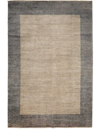 Gabbeh Moderno Pakistan grigio e grigio tenue 60x92
