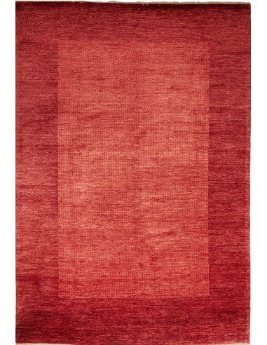 Gabbeh Moderno Pakistan terra di siena e marrone 59x99