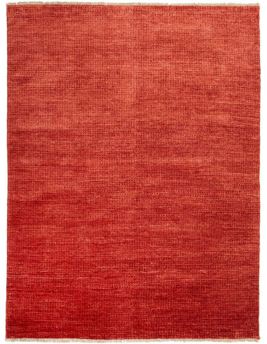 Gabbeh Moderno Pakistan marrone e mattone 61x91
