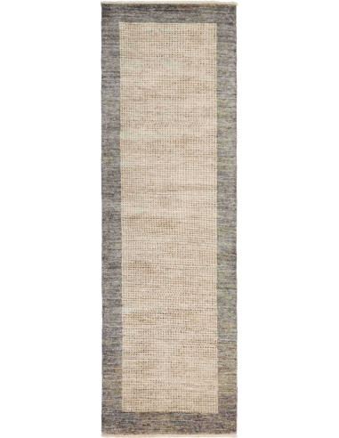 Gabbeh Moderno Pakistan grigio scuro e argento 79x202