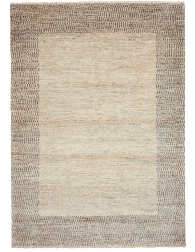 Gabbeh Moderno Pakistan argento e grigio 198x248