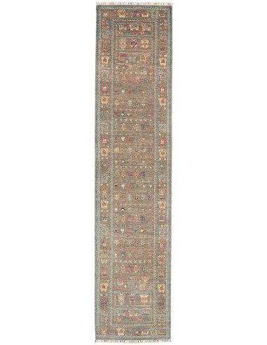 Rubin Pakistan marrone rosato e grigio 76x346