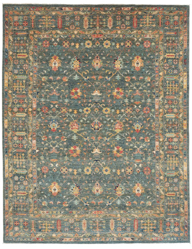 Zigler Fine Pakistan grigio e marrone rosato 240x307