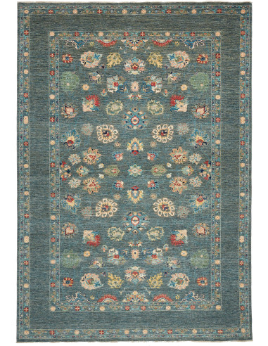 Zigler Fine Pakistan grigio tenue e abbronzatura 245x360
