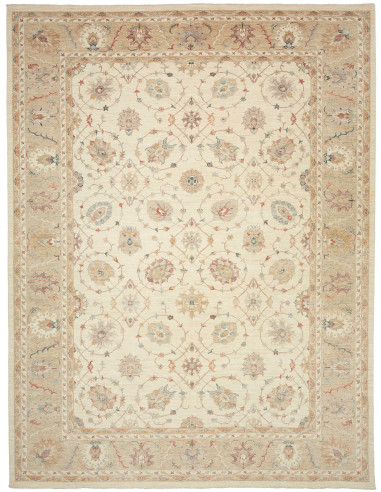 Zigler Fine Pakistan argento e marrone rosato 297x396