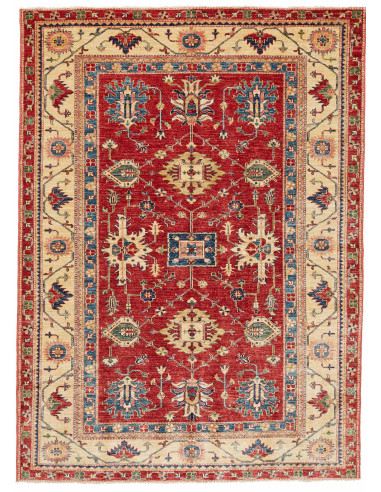 Kazak Fine Pakistan abbronzatura e terra di siena 175x240