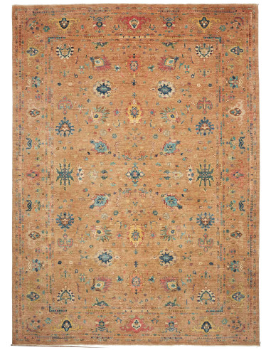 Zigler Fine Pakistan marrone rosato e grigio ardesia scuro 307x428