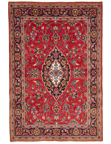 Kashan Fine Persia marrone e grano 104x159
