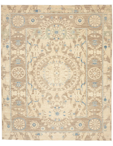Zigler Fine Pakistan argento e marrone rosato 250x306