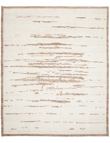 Gabbeh Marrakech Pakistan bianco antico e beige 250x304