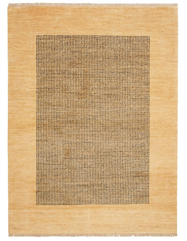 Gabbeh Moderno Pakistan legno robusto e legno robusto 148x199