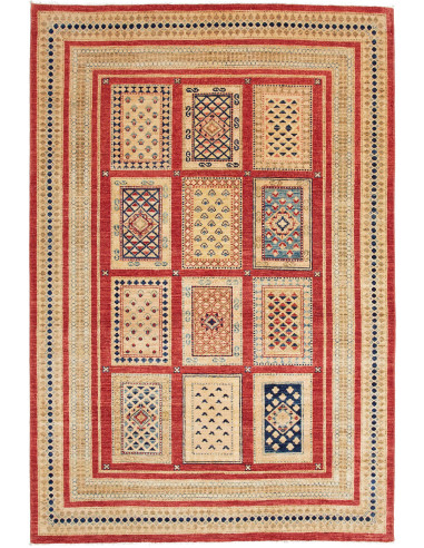 Bakhteari Pakistan abbronzatura e grigio ardesia scuro 153x225