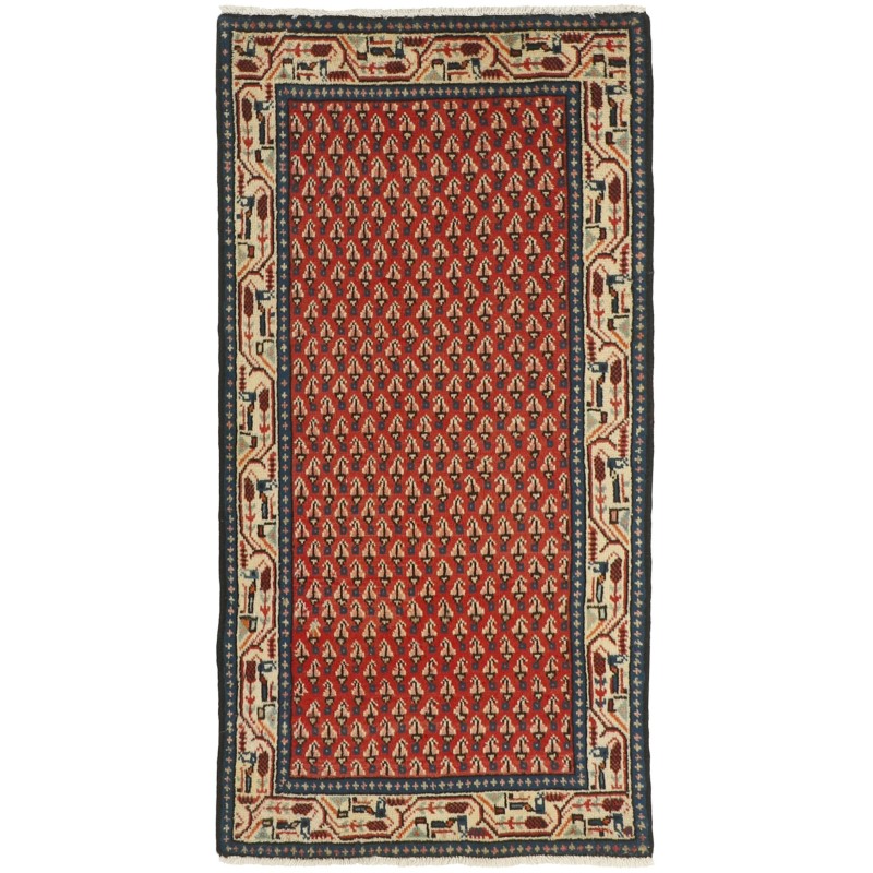 107907 tappeto persia mir boteh cm 69x128