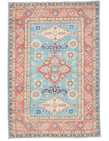 Kazak Pakistan argento e grigio 121x178