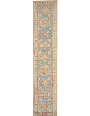 Kazak Pakistan abbronzatura e grigio scuro 85x504