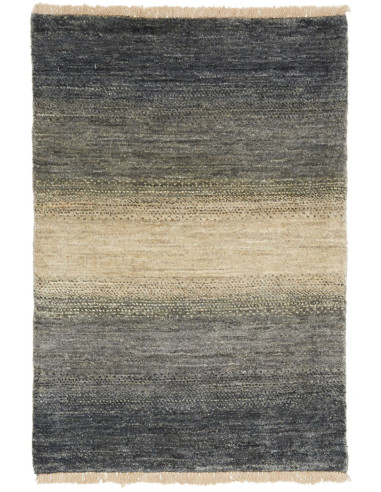 Gabbeh Moderno Pakistan grigio tenue e abbronzatura 63x92