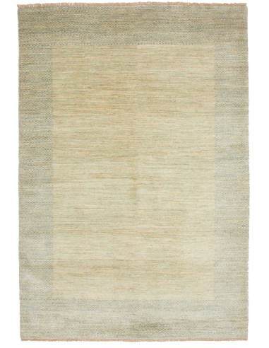 Gabbeh Moderno Pakistan argento e argento 166x240