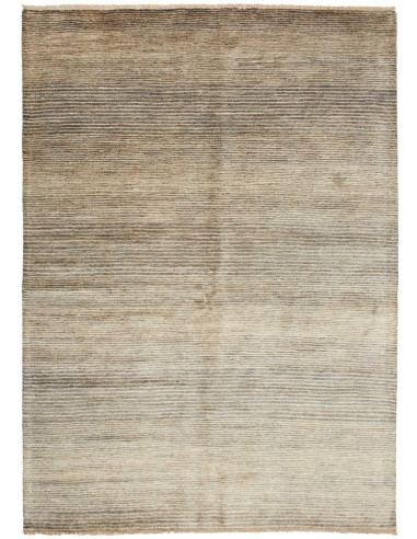 Gabbeh Moderno Pakistan marrone rosato e grigio scuro 172x241