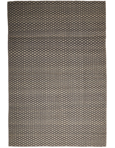 Kilim Plain Persia grigio ardesia scuro e grigio ardesia scuro 202x304