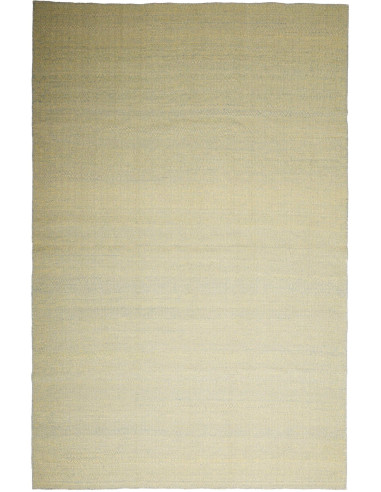 Kilim Plain Persia abbronzatura e grigio tenue 196x301