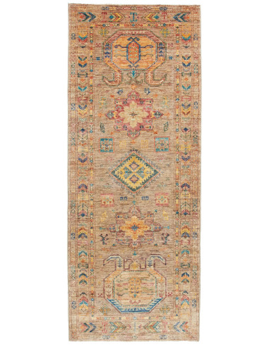 Tribal Pakistan marrone rosato e marrone rosato 78x198