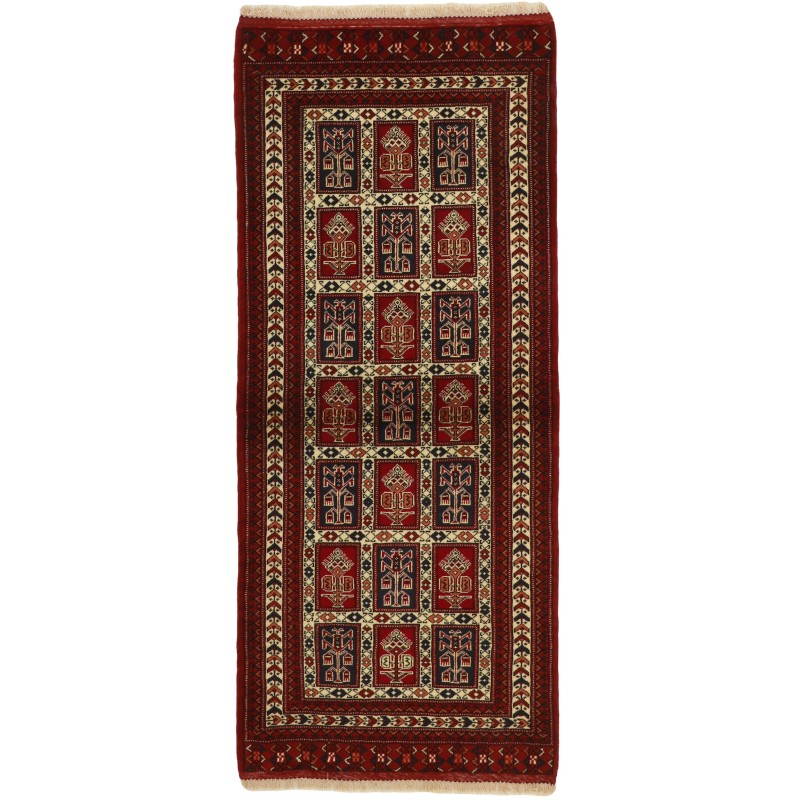 109017 tappeto persia torkaman fine cm 88x200