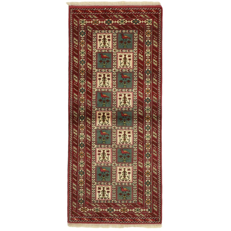 109027 tappeto persia torkaman fine cm 84x185