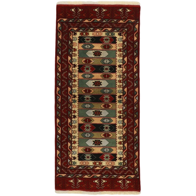 109028 tappeto persia torkaman fine cm 85x185
