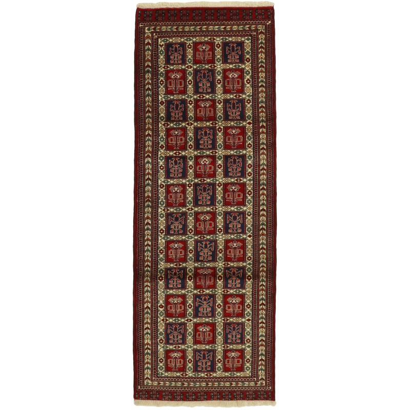109029 tappeto persia torkaman fine cm 87x274
