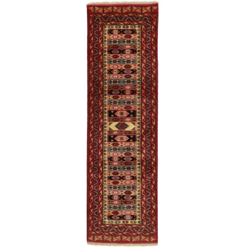 109030 tappeto persia torkaman fine cm 90x294
