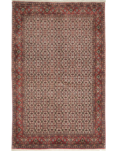 Bidjar Persia terra di siena e grigio ardesia scuro 138x216