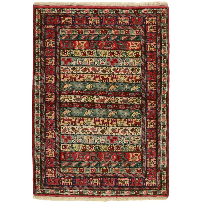 109038 tappeto persia torkaman fine cm 115x161