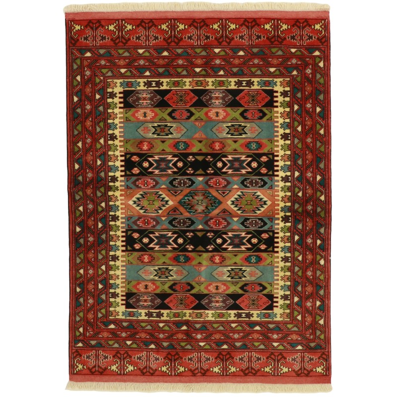 109041 tappeto persia torkaman fine cm 118x162
