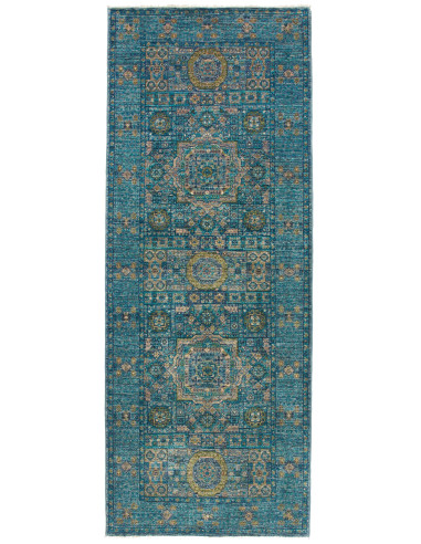 Mamlouk Pakistan grigio tenue e argento 79x208