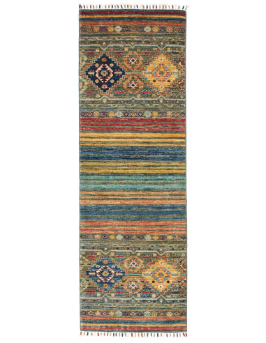 Rubin Pakistan grigio tenue e grano 58x179