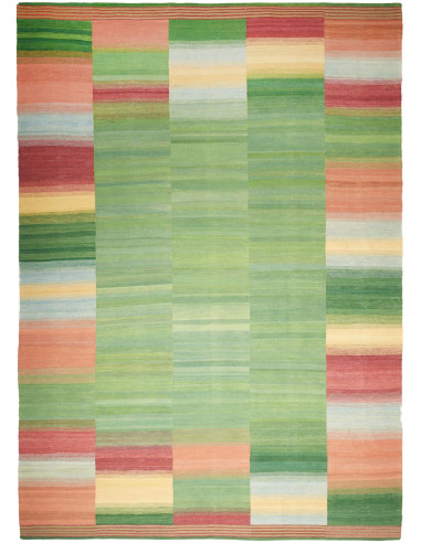 Kilim Persia kaki scuro e terra di siena 247x354