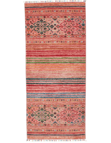 Rubin Pakistan marrone rosato e grigio ardesia scuro 83x192