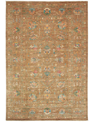 Zigler Fine Pakistan marrone rosato e gainsboro 202x296