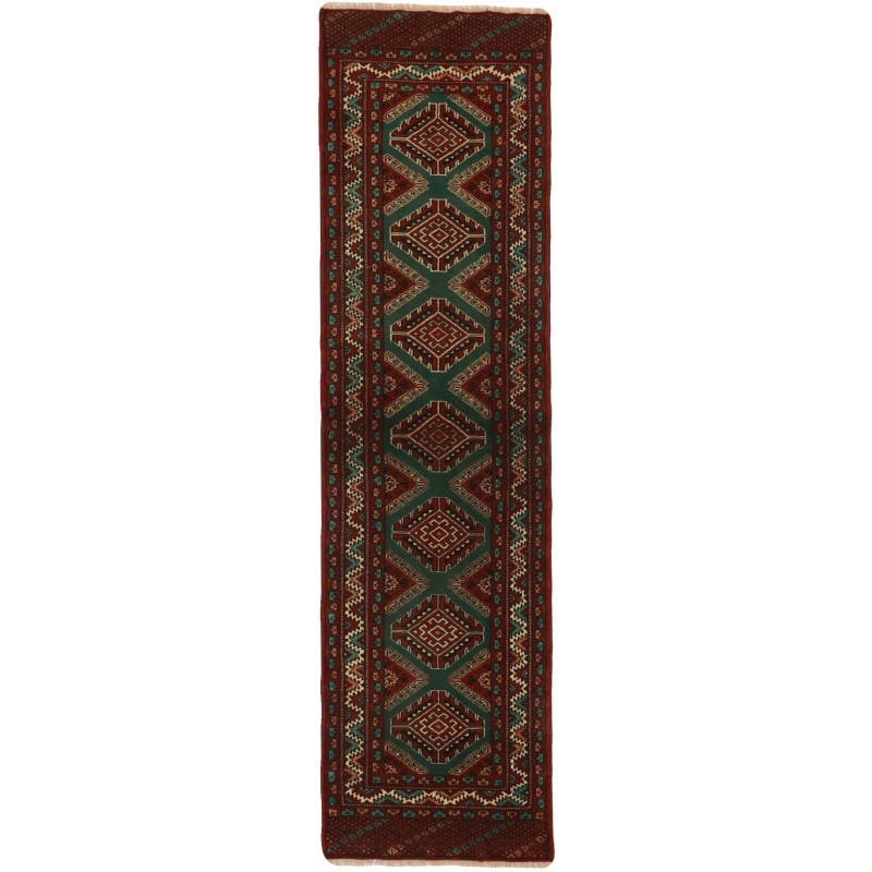 109938 tappeto persia torkaman cm 56x197