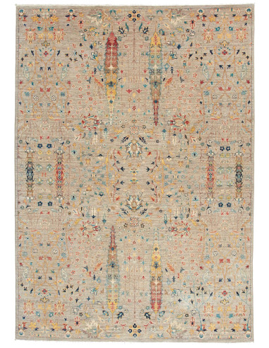 Shahi Fine Pakistan abbronzatura e grigio ardesia scuro 170x241