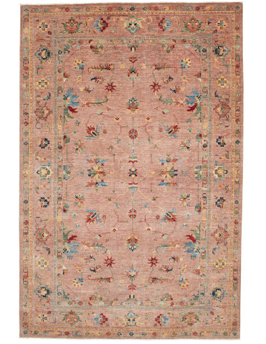 Zigler Fine Pakistan marrone rosato e marrone rosato 201x303