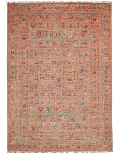 Rubin Pakistan marrone rosato e grigio ardesia scuro 206x297