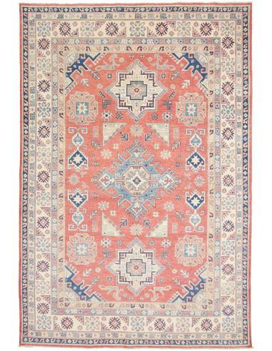 Kazak Pakistan abbronzatura e grigio tenue 191x290