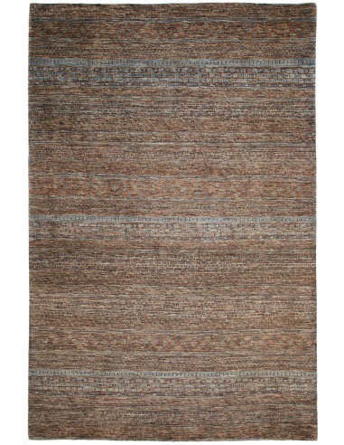 Gabbeh Fine Pakistan grigio tenue e grigio scuro 201x306