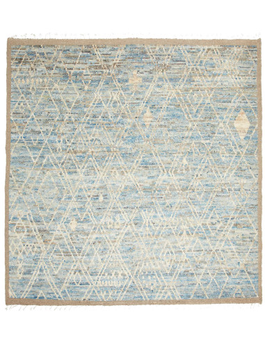 Gabbeh Marrakech Pakistan argento e grigio 218x229